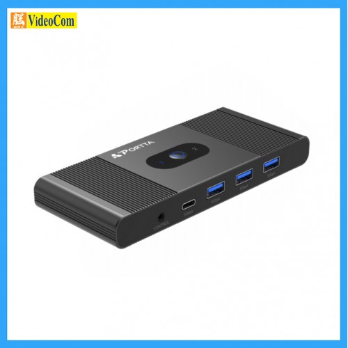 PORTTA N5SW21DP DisplayPort 2x1 KVM 切換器 785-3315-P PORTTA N5SW21DP DisplayPort 2x1 KVM 切換器 785-3315-P